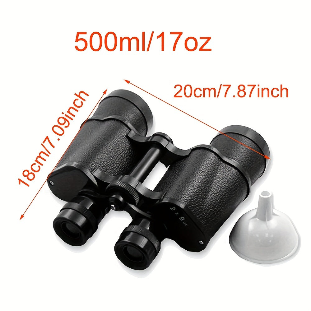 Flasche Binocolo Unica – Flasche Portatile da 500ml con Imbuto