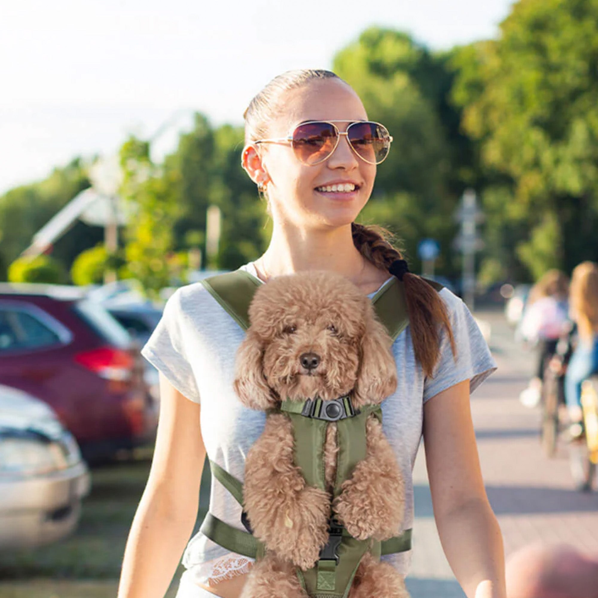 Borsa per Animali Domestici Portatile - Traspirante & Pronta per Viaggiare