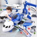 Ensemble de Jouets Aventure Avion et Véhicule | Jeu Éducatif, Durable et Non Toxique pour Enfants