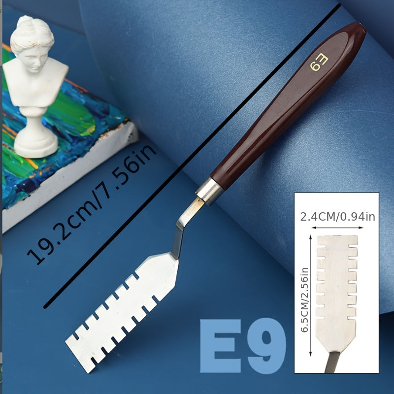 Set di Spatole MasterBlend – Precisione e Creatività per la Pittura a Olio