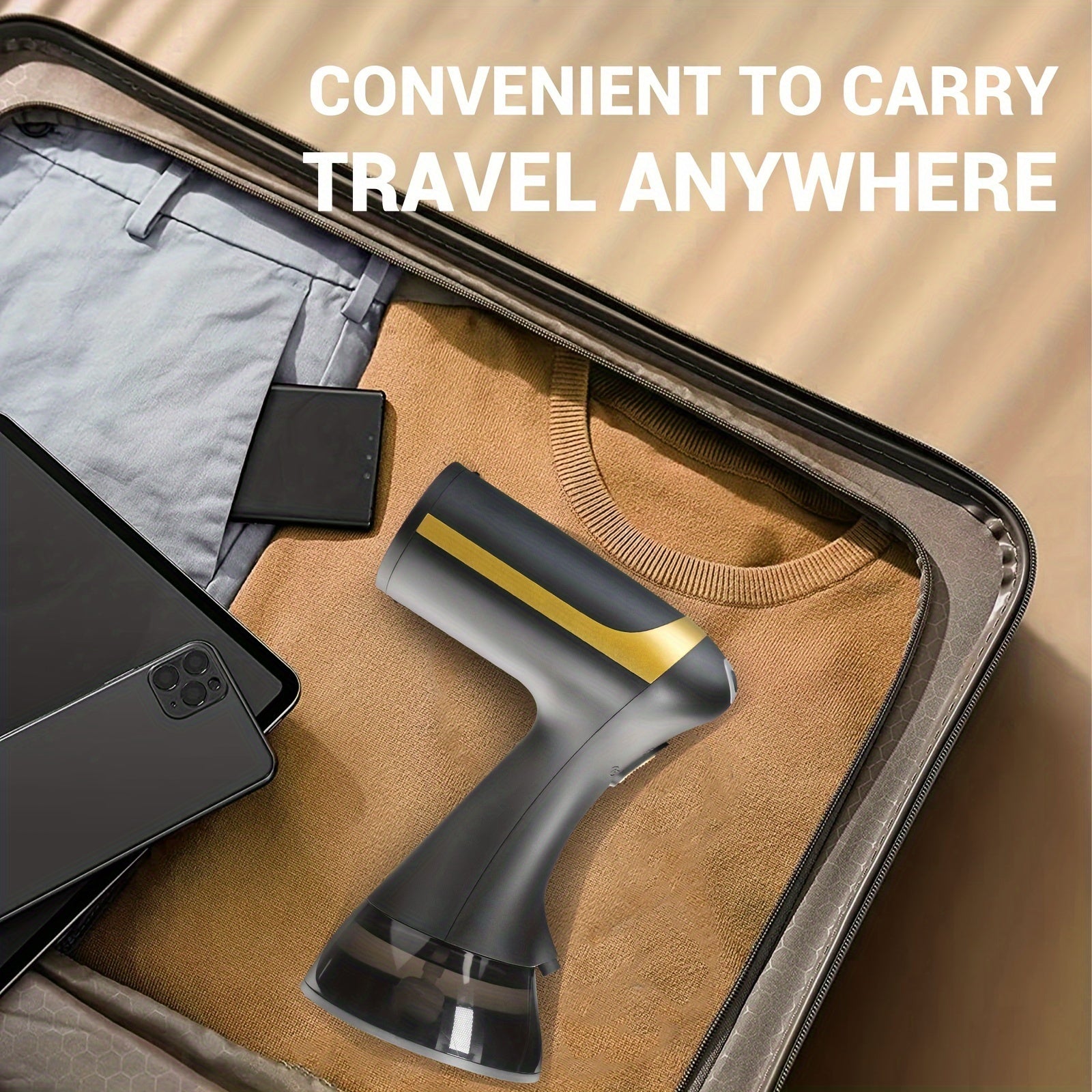 Ferro da Stiro Portatile a Vapore – Efficiente e Facile da Usare per Casa e Viaggi