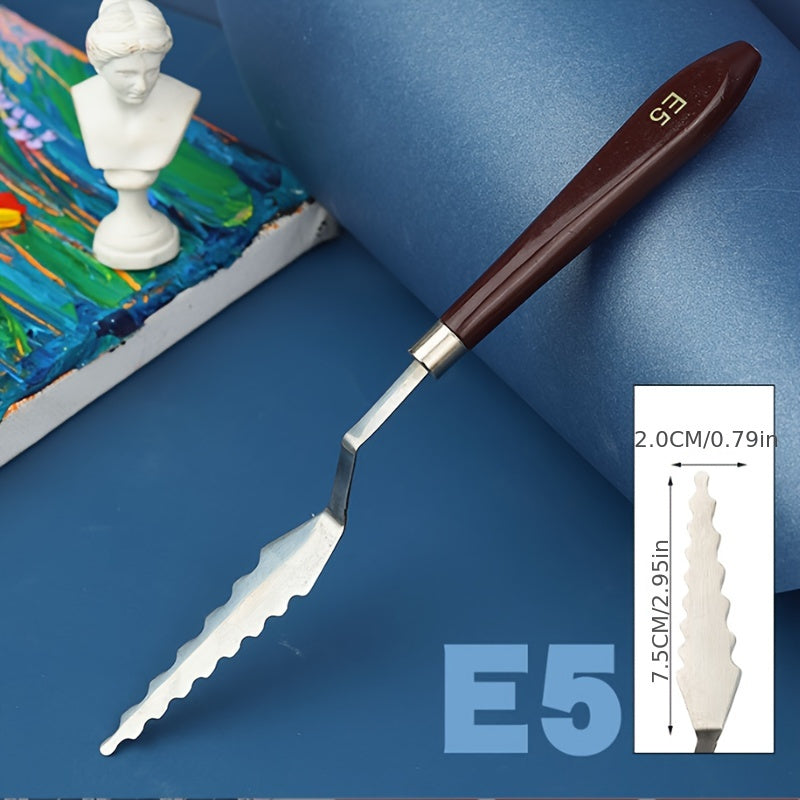 Set di Spatole MasterBlend – Precisione e Creatività per la Pittura a Olio