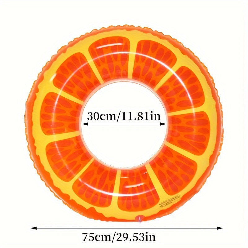 Giochi da piscina gonfiabili a tema frutta – Set di 3 anelli resistenti