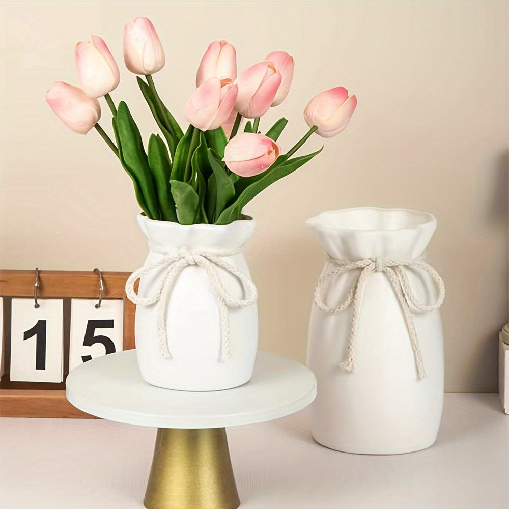 Vaso Decorativo Geometrico Bohemien – Ideale per Decorazioni Primaverili e Pasquali