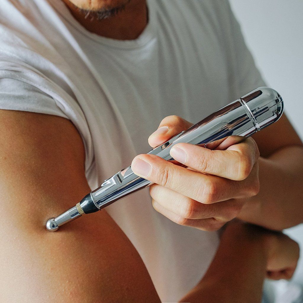 Penna Massaggio Agopuntura – Penna Pulsante per Sollievo dal Dolore