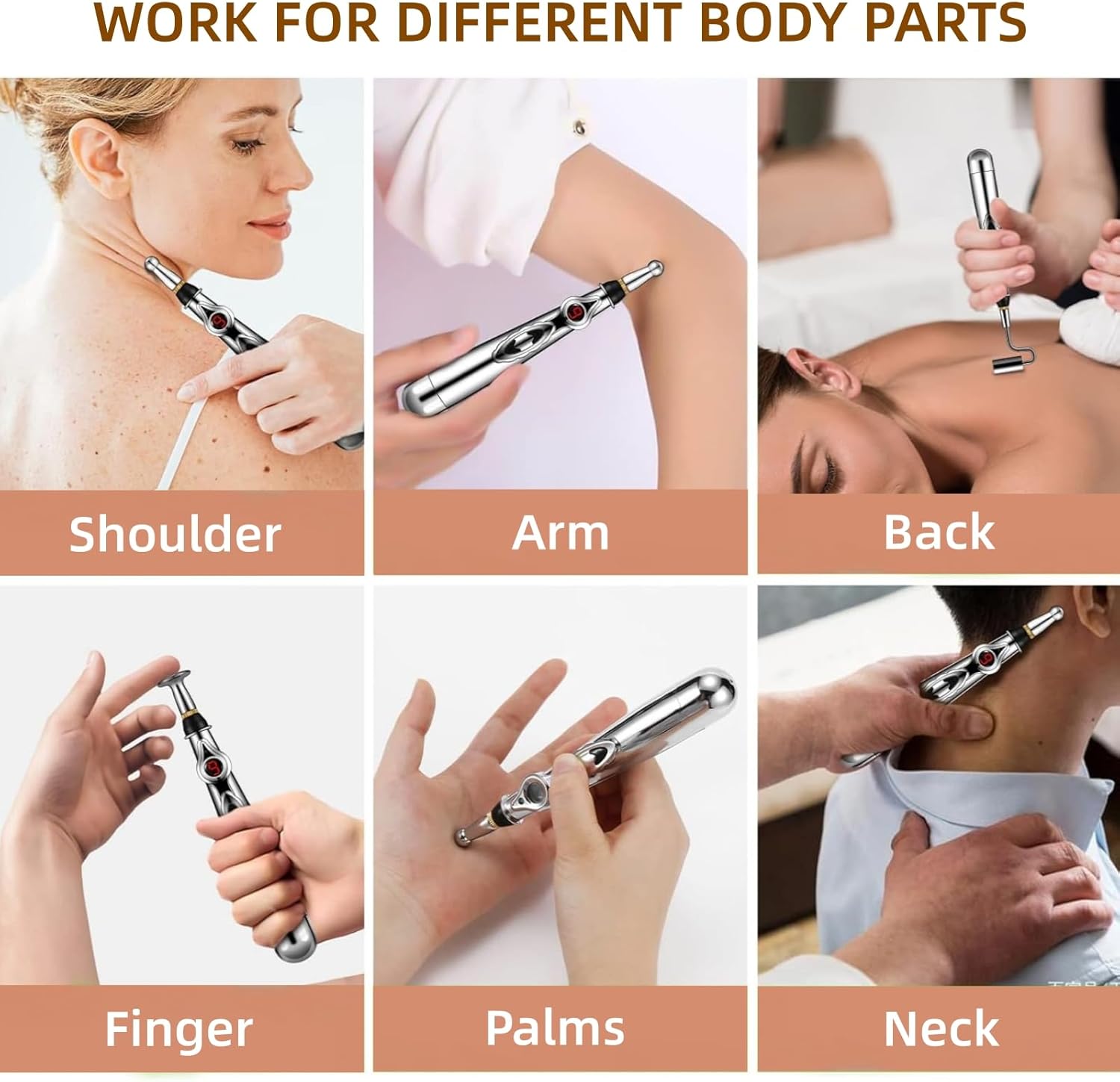 Penna per Agopuntura Elettronica - Penna per Massaggio Energetico dei Meridiani per il Sollievo dal Dolore