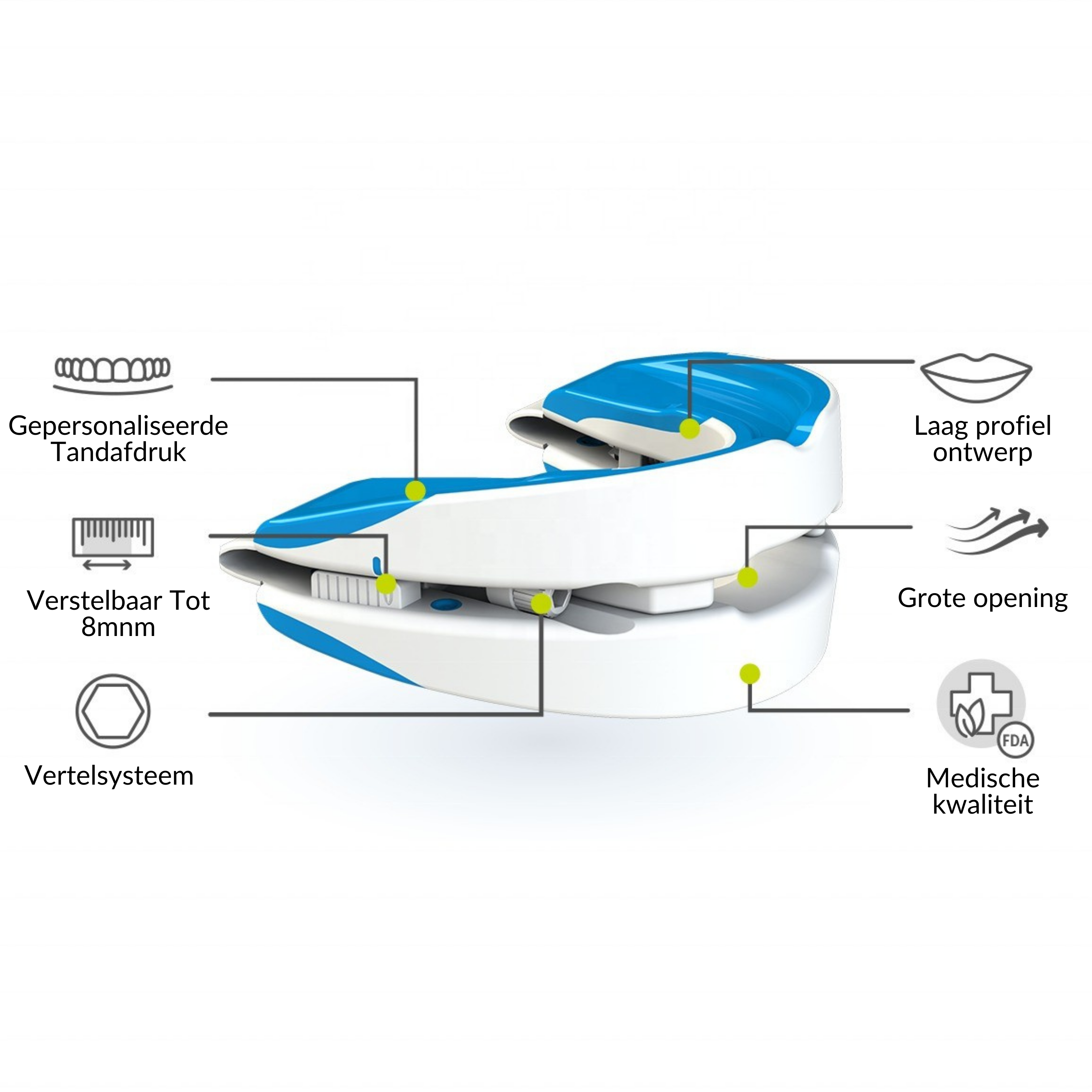 Beugel Anti-Russamento - Comfort Premium per la Prevenzione del Russamento