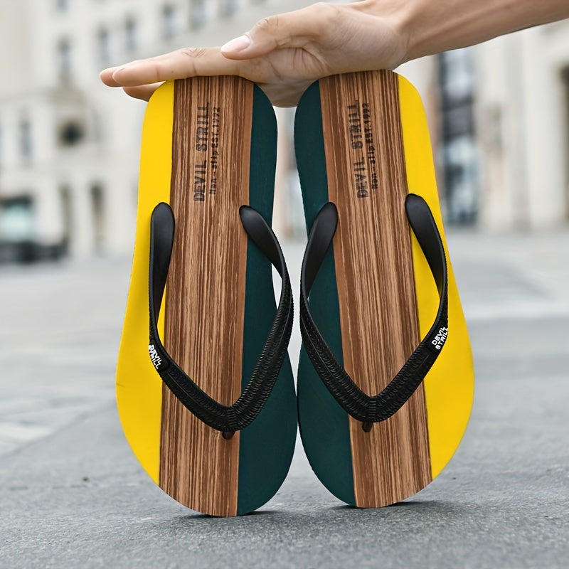 Ciabatte da Uomo | Antiscivolo & Inodore | Tomaia in EVA con Suola in Gomma