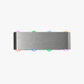 Applique murale chromée à LED colorées Sconce
