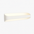 Aplique de diseño LED en aluminio blanco