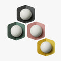 Applique murale con sfera bianca Morden Minimalist a LED (colori)