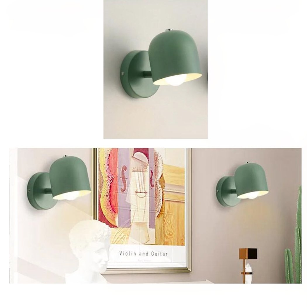 Lampada da Parete Scandinava NordicGlow – Accento Colorato con Luce Atmosferica