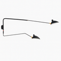 Applique murale design LED orientable style rétro Swing