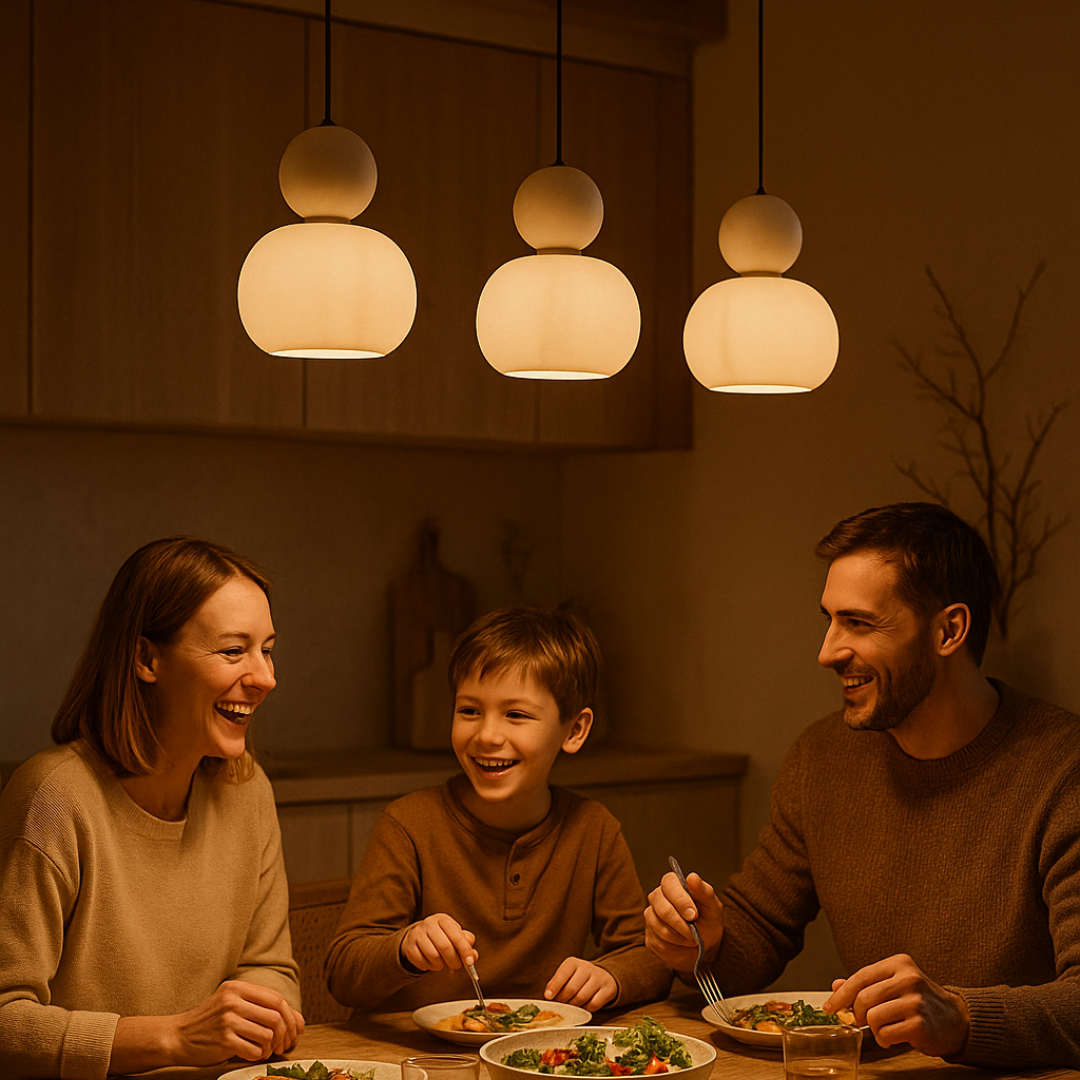 CrèmeLuma Lampadario - Design Art Deco