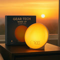 Reloj LED LumaRise con función de repetición de alarma y luz natural para dormitorios