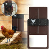 PoultryGuard Luxe Porta Automatica | Porta intelligente controllata dalla luce per polli al sicuro