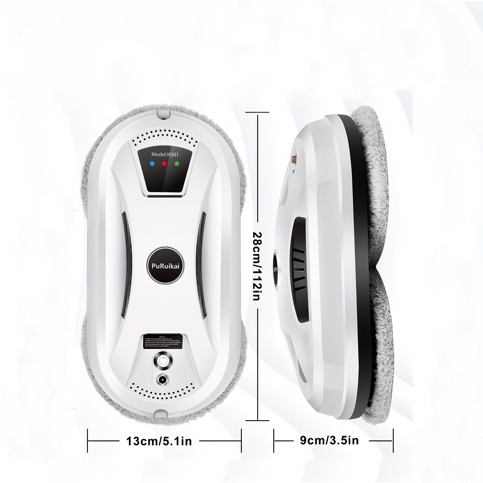 Pulitore Automatico per Finestre - Pulitore Intelligente per Finestre