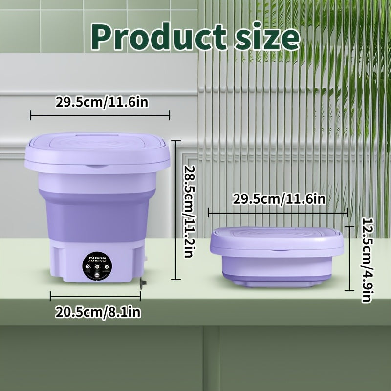 FlexiWash Lavatrice Pieghevole – Pratica e Salvaspazio