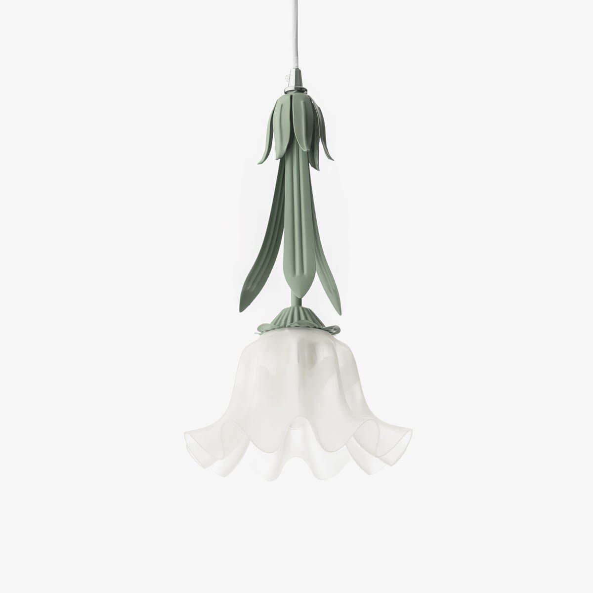 Elegante Lampada a Sospensione con Design a Fiore