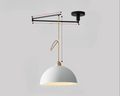 Modern ceiling lamp with adjustable light arms for flexible lighting