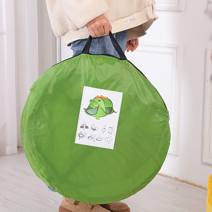 Set di tende da gioco pop-up per bambini con dinosauri, squali e orsi con protezione solare UPF 50 – Traspirante e portatile per neonati e bambini piccoli