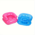 Sedia Lounge Gonfiabile per Adulti con Design Trasparente e Cuscino di Comfort