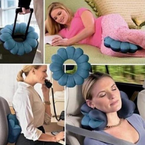 Cuscino Regolabile ComfortSphere | Supporto per collo e lombare traspirante per viaggi e casa