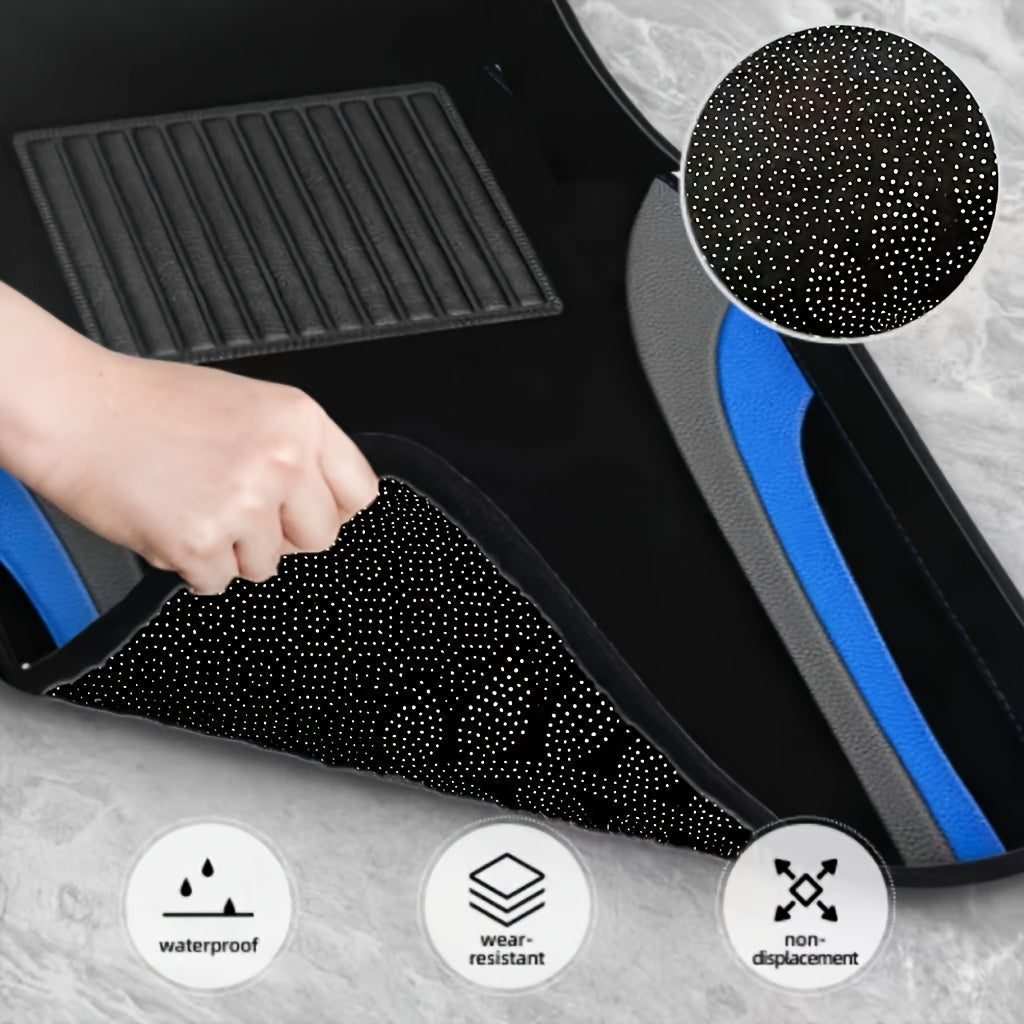 Tappetini per Auto Blu-Grigio Moderni – Resistenti e Stilosi per Qualsiasi Veicolo