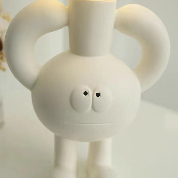 Lampada da Tavolo Giocosa con Sfera di Vetro - Glombra