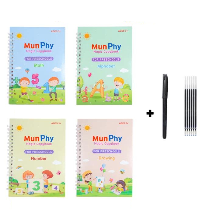 Libro di Pratica di Scrittura Riutilizzabile – LetterLust