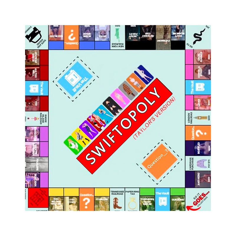 Gioco da Tavolo Basato sulla Musica con Carte Canzone e Denaro Monopoly per Serate di Gioco