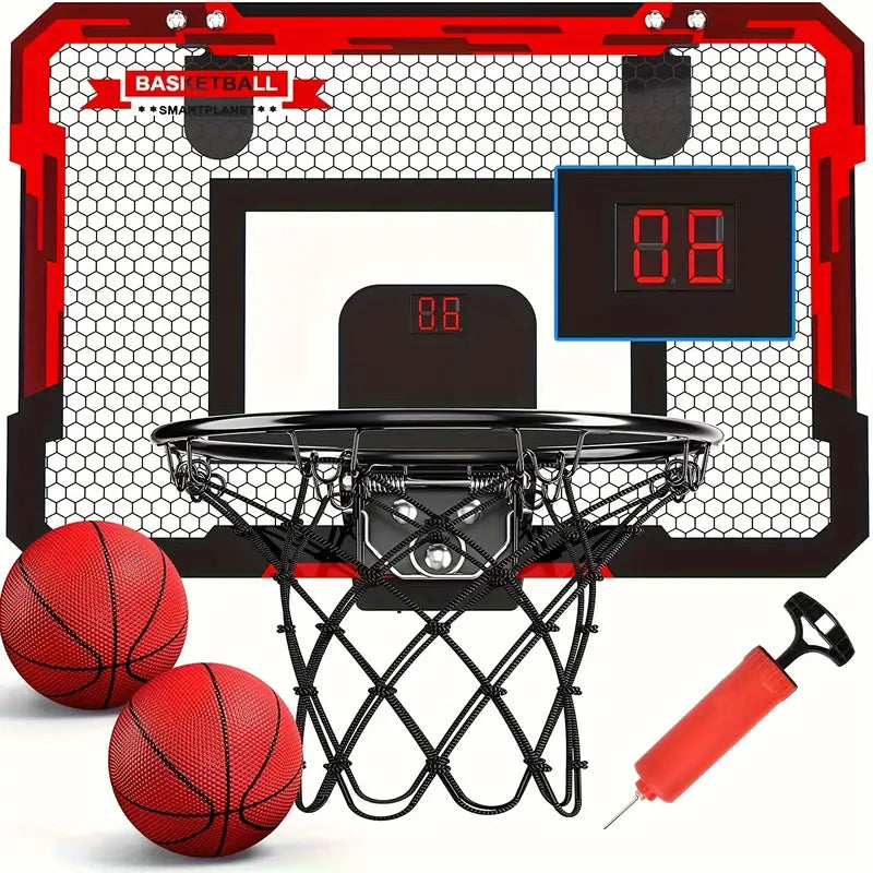 Mini Canestro da Basket con Tabellone Elettronico - BouncePro