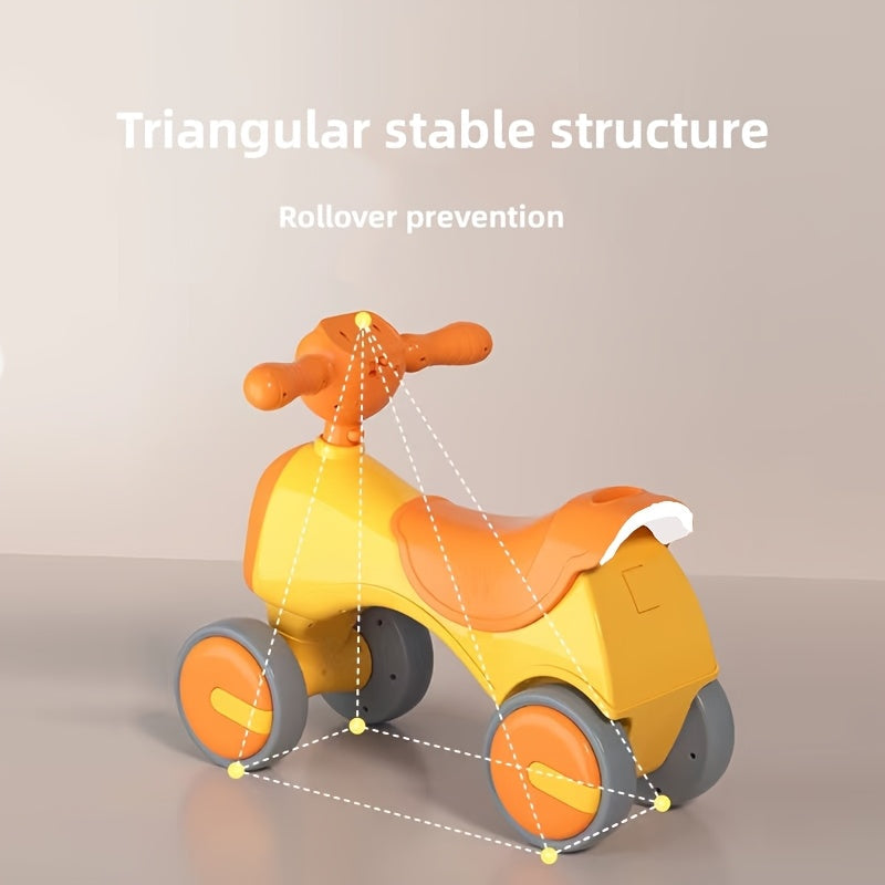 Bicicletta Equilibrio Stabile per Bambini – Imparare a Camminare e Stare in Piedi con Colori Giocosi e Sicurezza