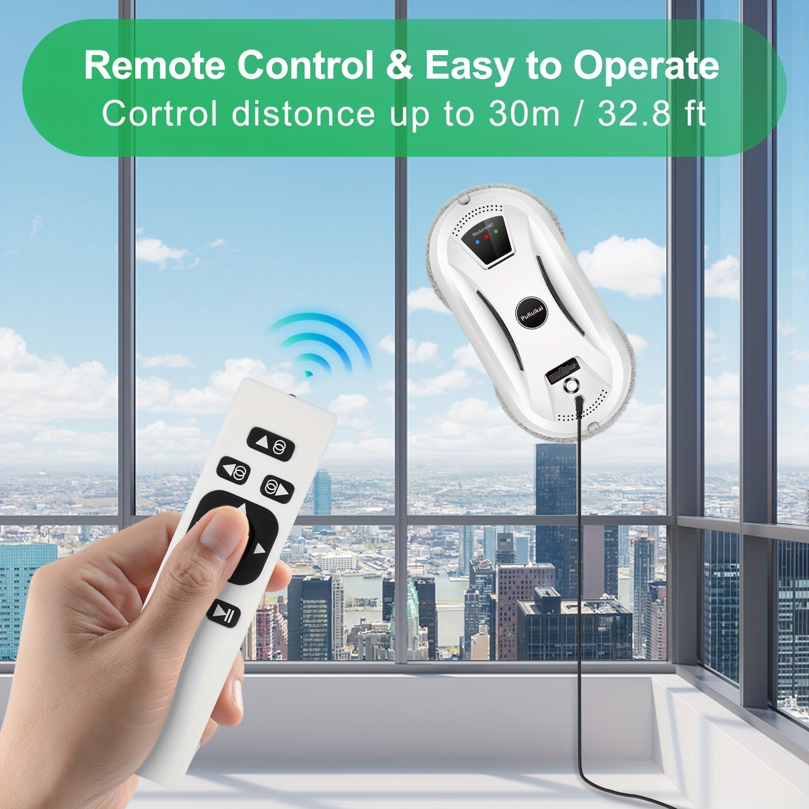 Pulitore di Finestra Intelligente – Indipendente ed Efficiente