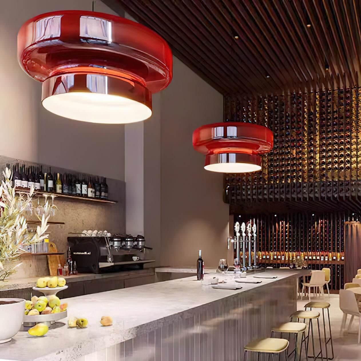 Lampada a Sospensione Stile Bohemien - Vetro & Metallo LED