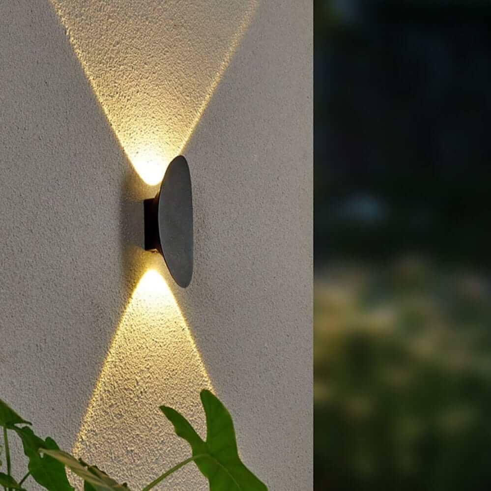Lampada da Parete Moderna per Esterni - Design Ovale e Rettangolare