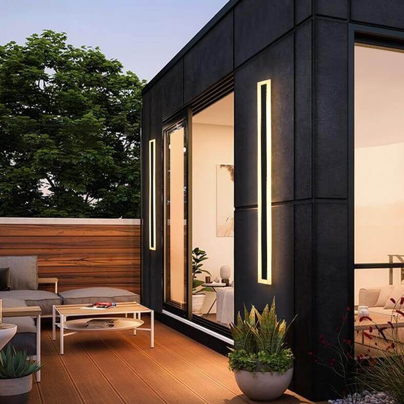 Lampada da Parete Esterna a LED - Design Snello e Stile