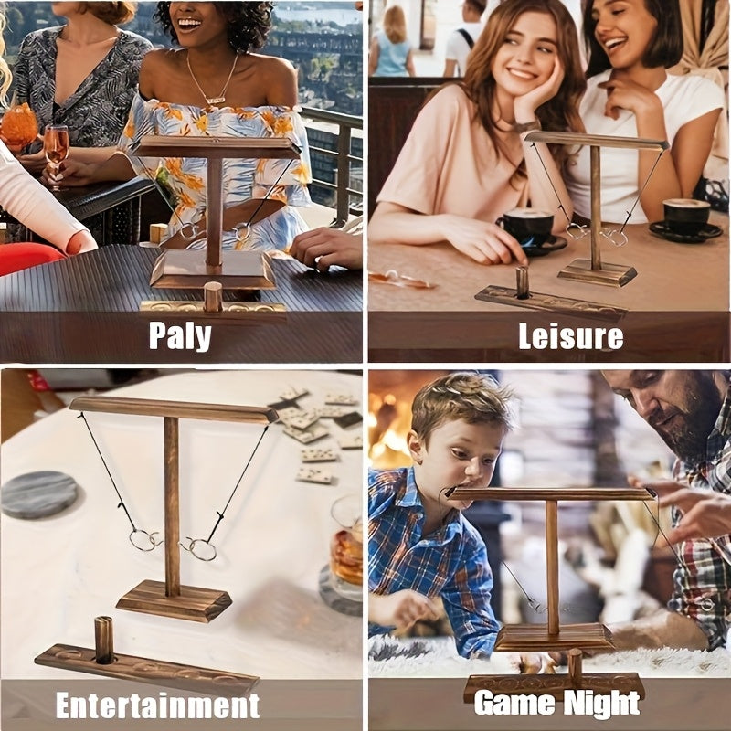 Gioco del Lancio degli Anelli in Legno – Tradizionale e Stimolante