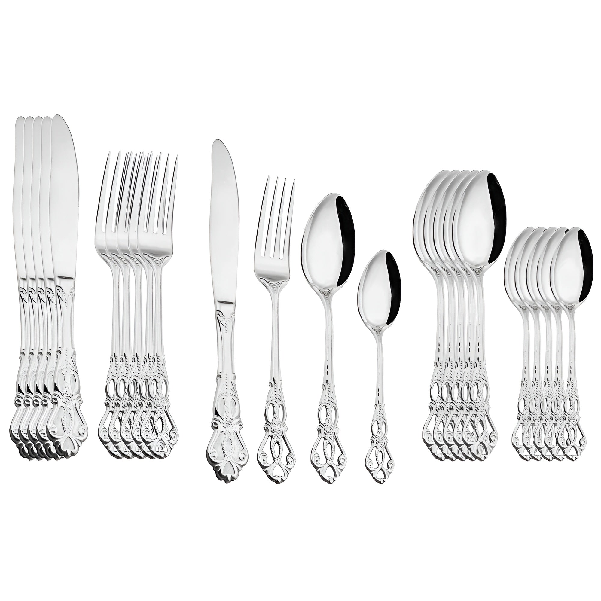 Set di Posate di Lusso da 24 Pezzi – RoyalCutlery