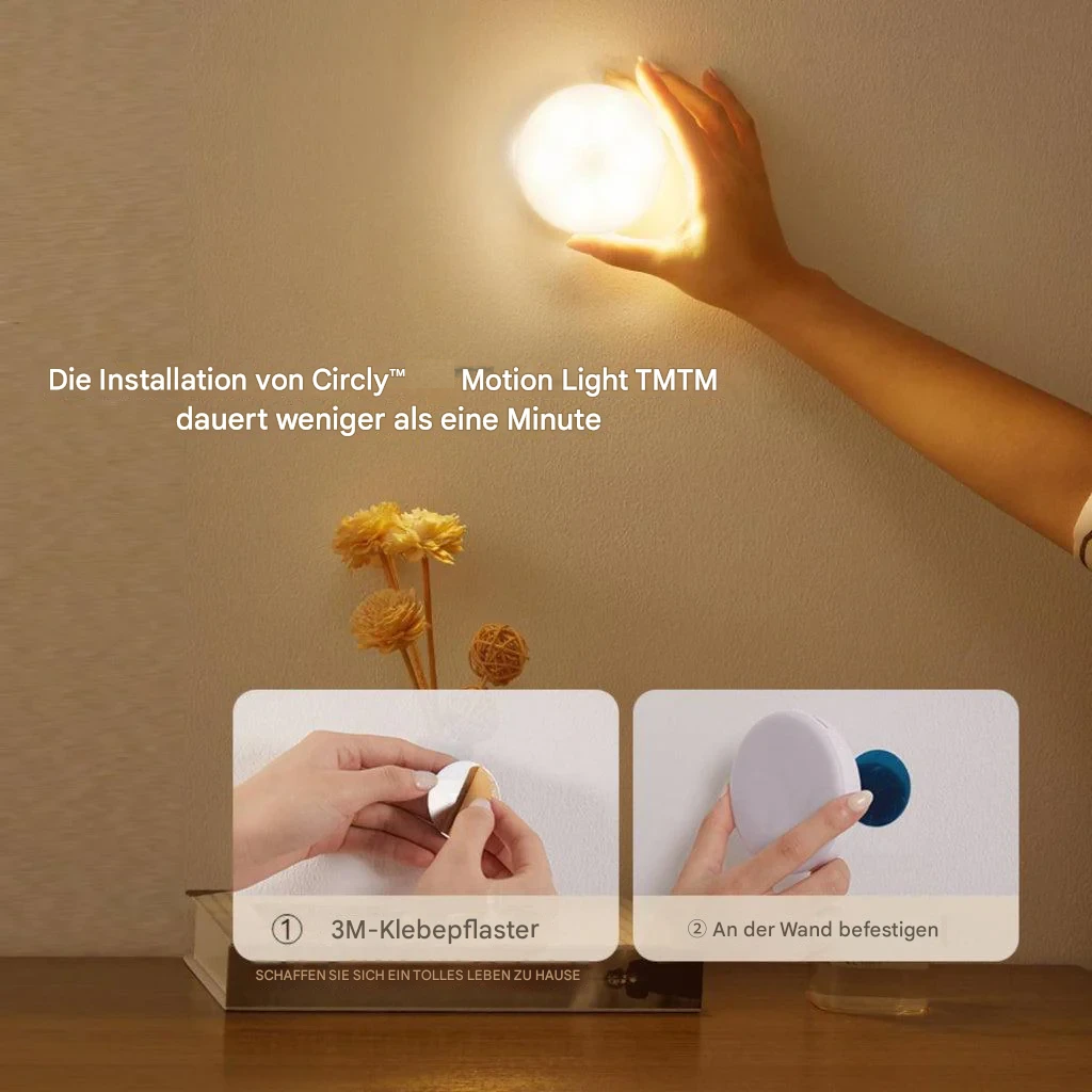 Lampada Wireless con Sensore di Movimento - LumaLight