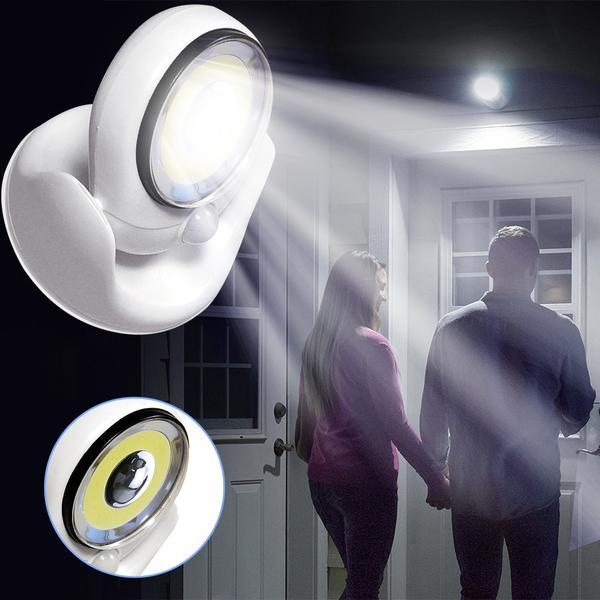 Lampada LED Potente con Sensore di Movimento – GlowGuard