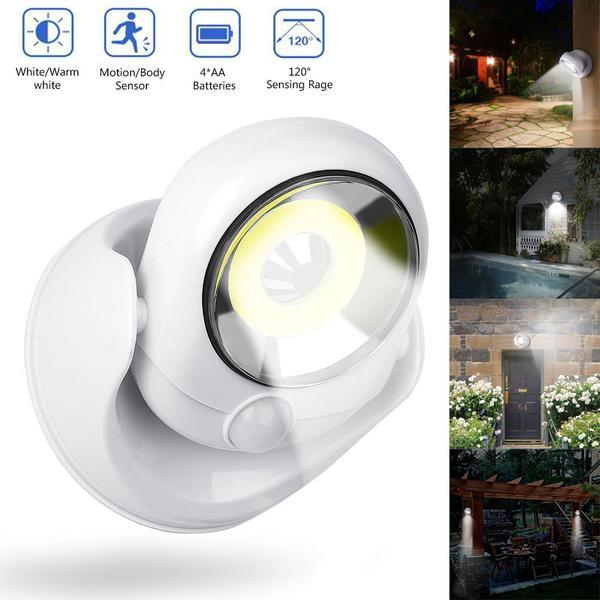 Lampada LED Potente con Sensore di Movimento – GlowGuard