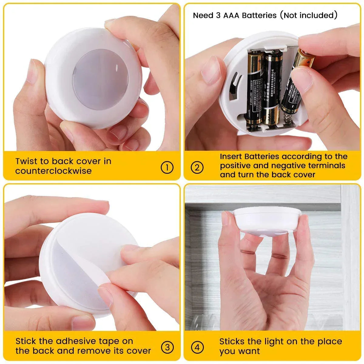 Luce LED RGB Wireless Sotto Mobile - GlowyLed