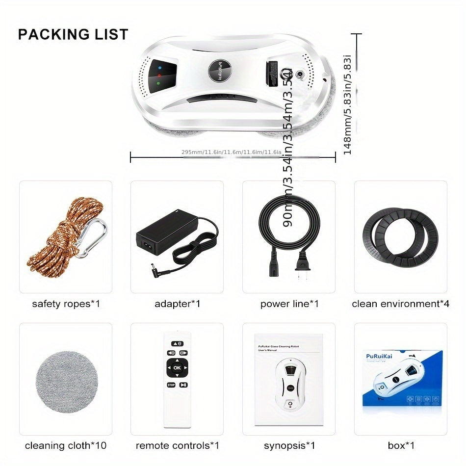 Pulitore di Finestra Intelligente – Indipendente ed Efficiente