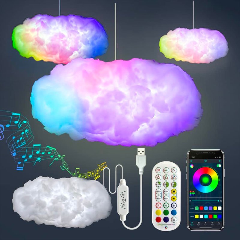 Torcia Cloud con Musica e Colore – Nimbuson