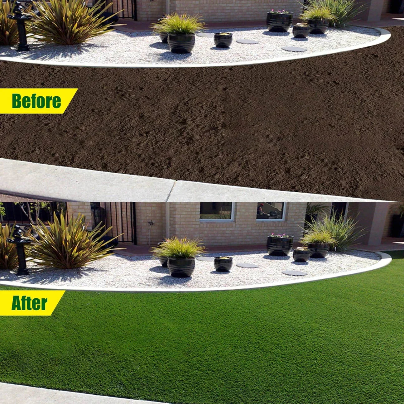 Tappeto di Semi per Prato Biodegradabile - Verdi