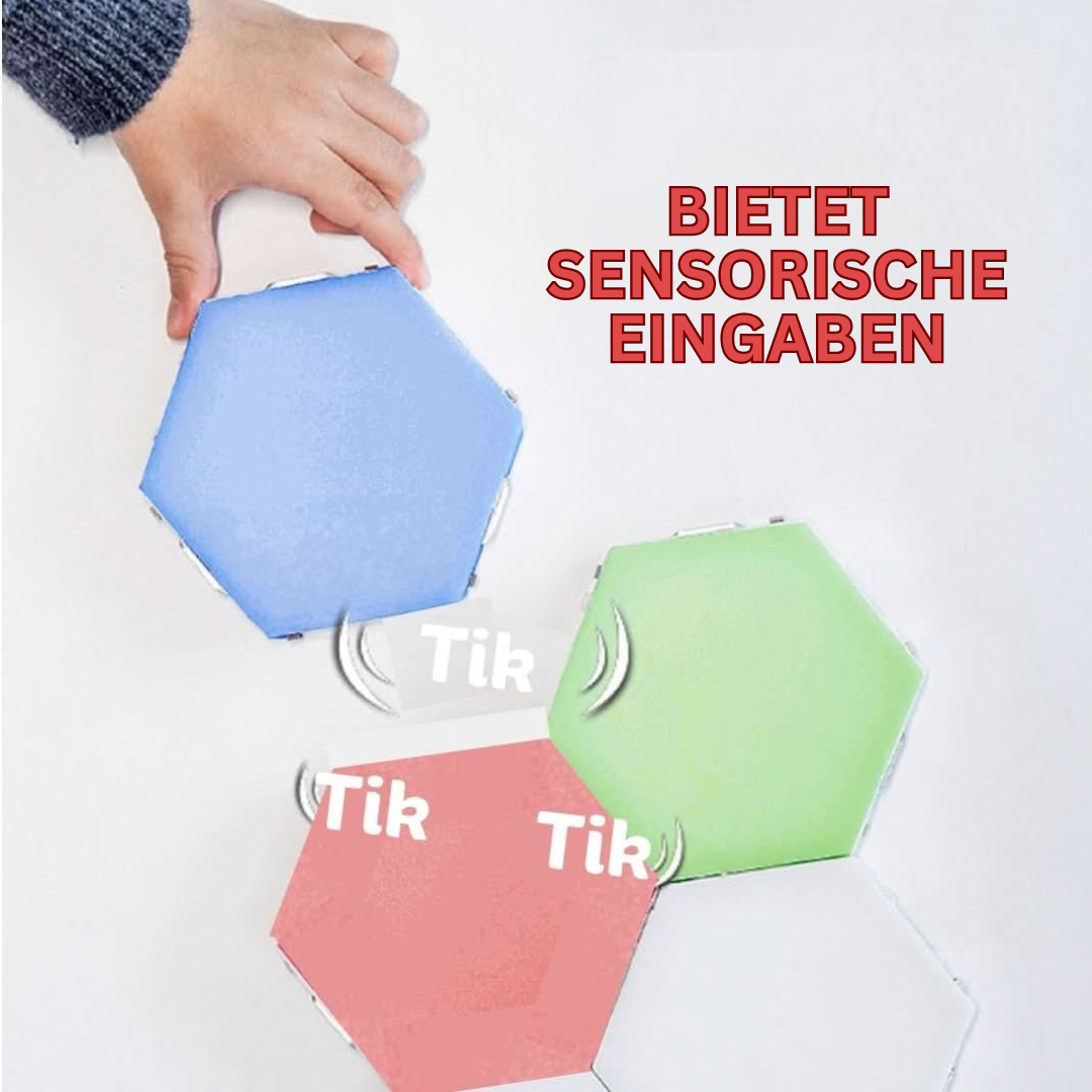 Illuminazione Esagonale Interattiva – GlowHex