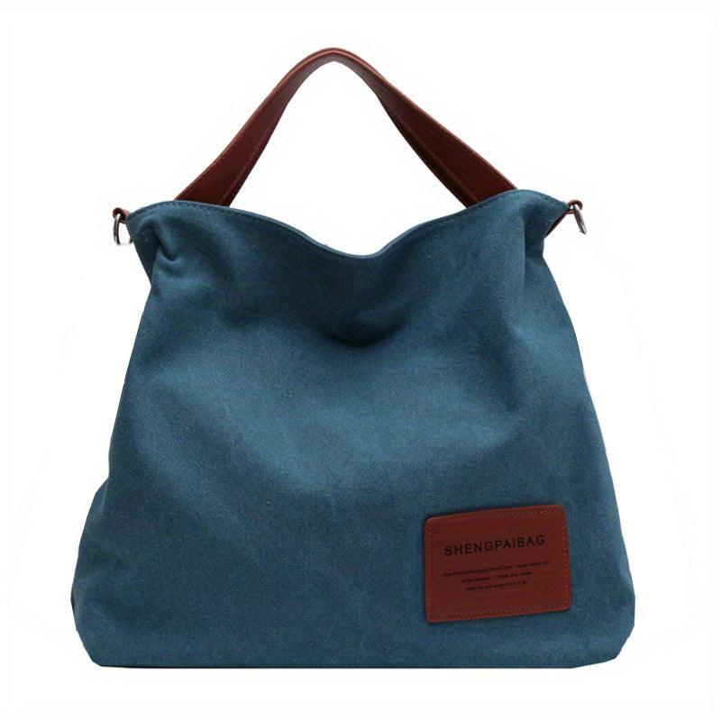 Borsa a Spalla in Canvas Elegante – Sienna