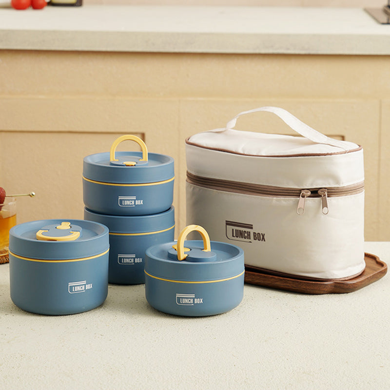 Lunchbox Isolato a Più Strati con Borsa da Trasporto GRATUITA - ThermoBox