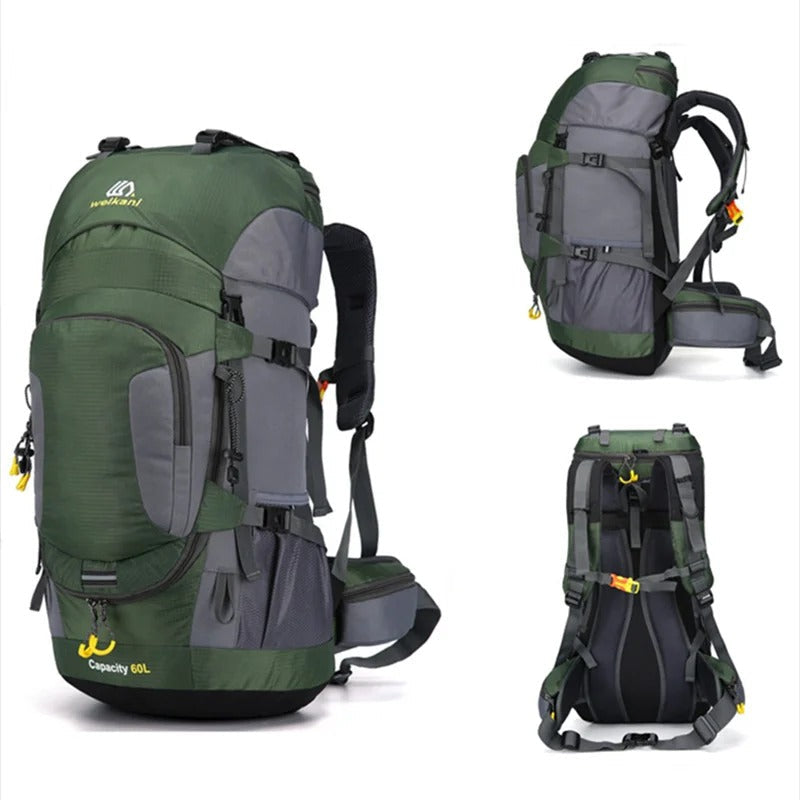 Zaino OutdoorHaven - 60L - Impermeabile e Durevole